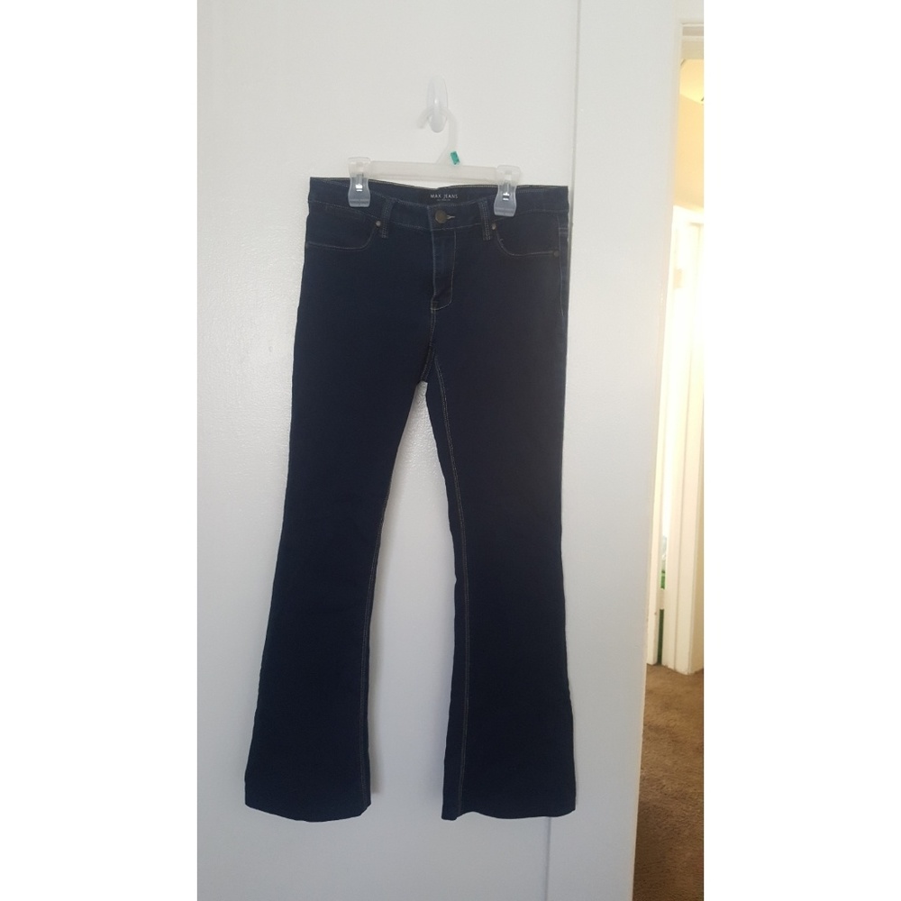 Max Jeans Size 6 Dark Wash Boot Cut Jeans